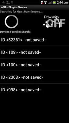 ANT+ Demo android App screenshot 4